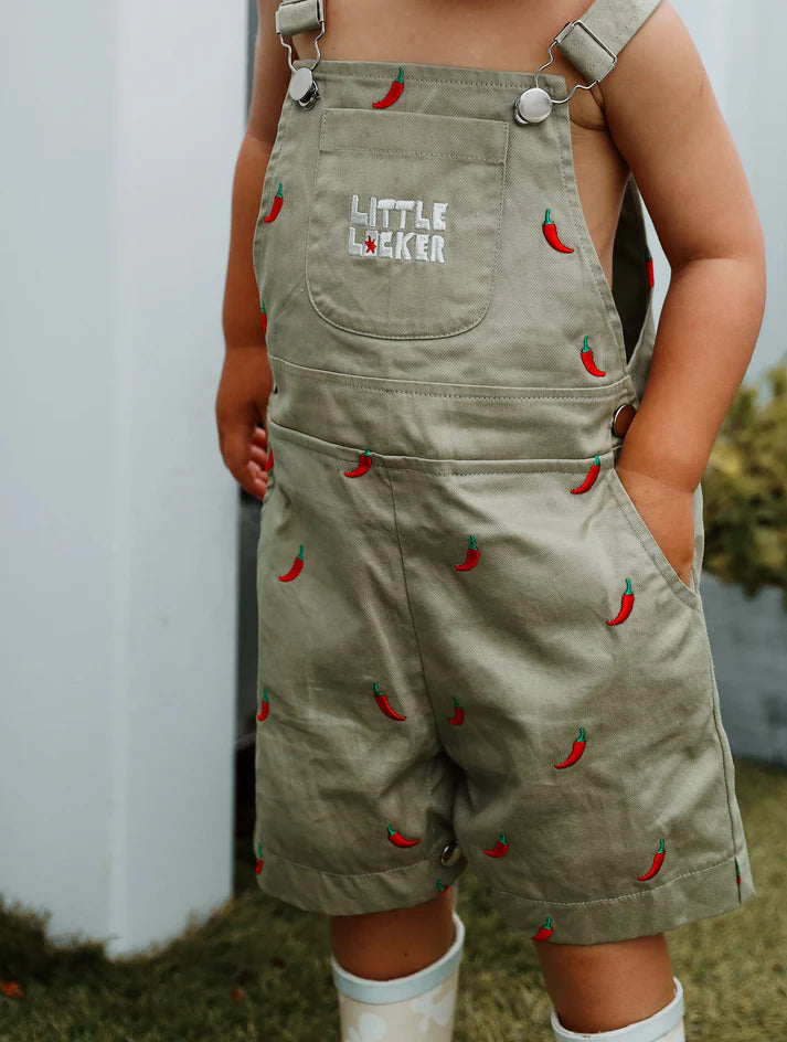 Little Locker Chilli Overalls - Chilli Overalls - Sage