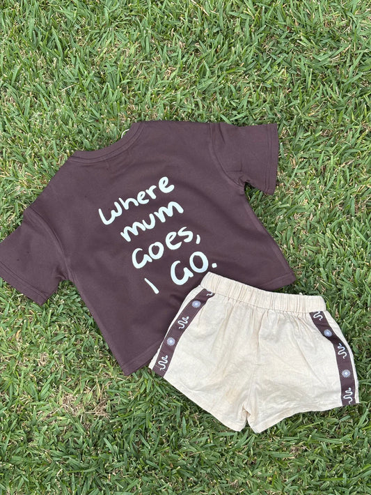 MUMS SHADOW | Kids Oversized tee