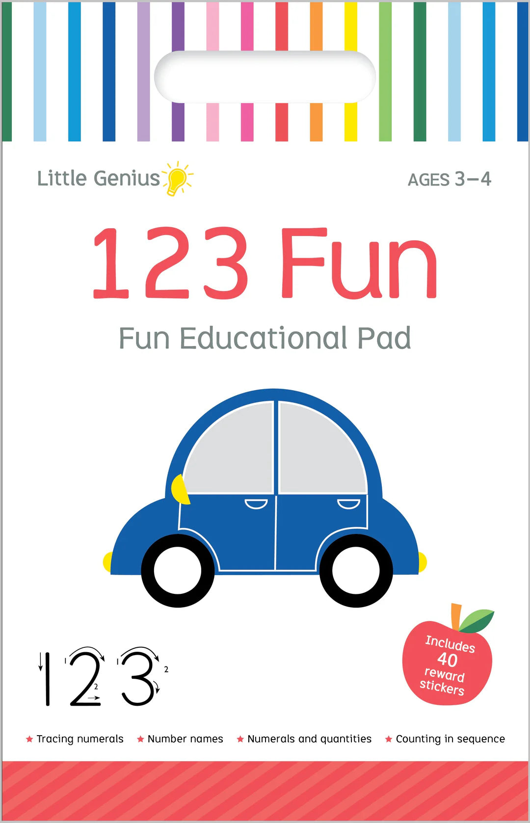 Little Genius Vol. 2 - Small Activity Pad - 123 Fun