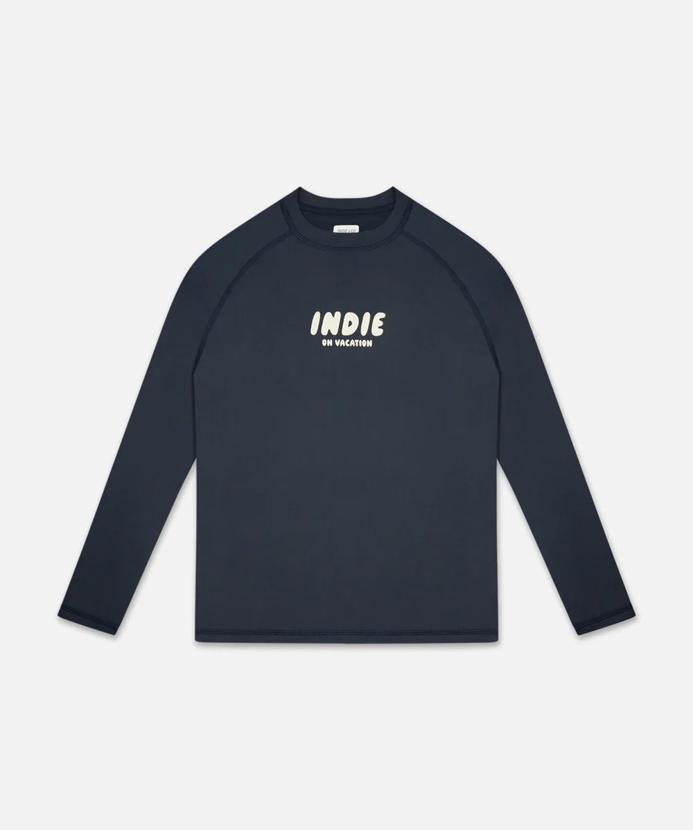 Indie Kids - The All Day L/S Rashie - Midnight