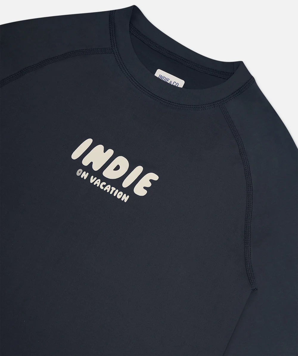 Indie Kids - The All Day L/S Rashie - Midnight