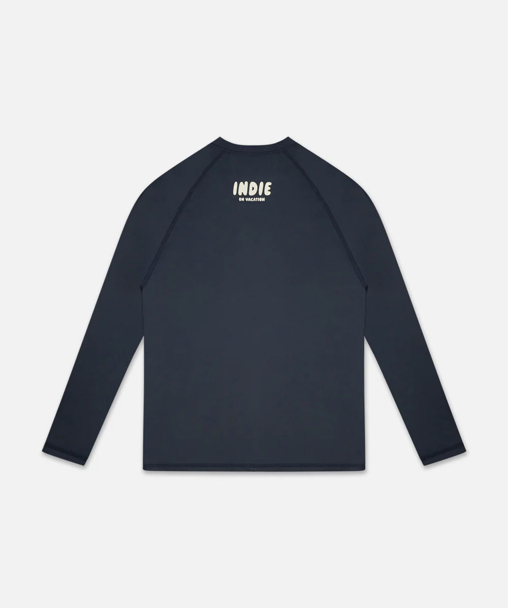 Indie Kids - The All Day L/S Rashie - Midnight