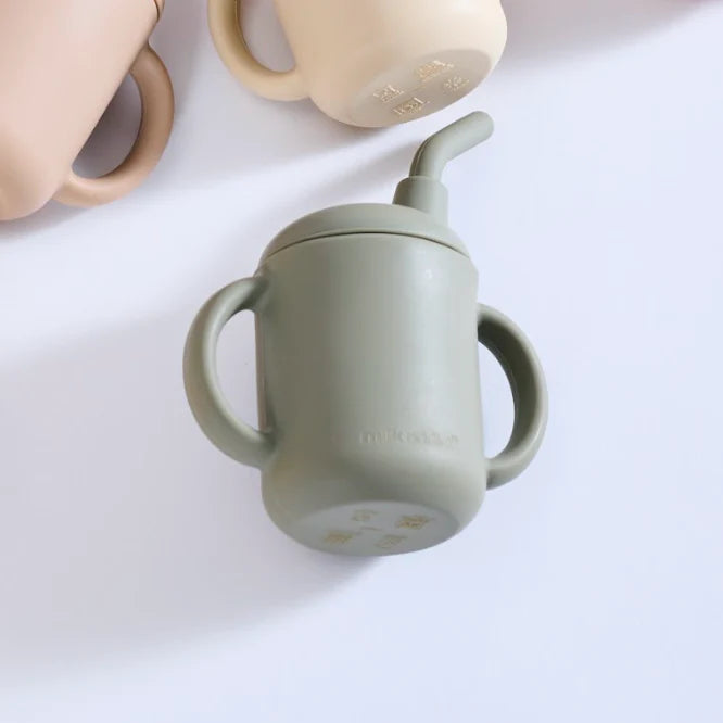 Milk Addict - Silicone Handled Cup