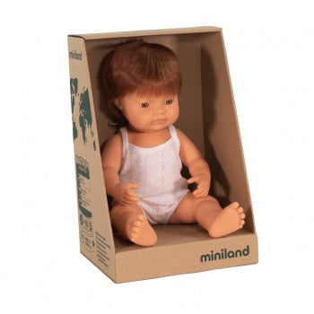 Miniland Dolls 38cm - assorted styles