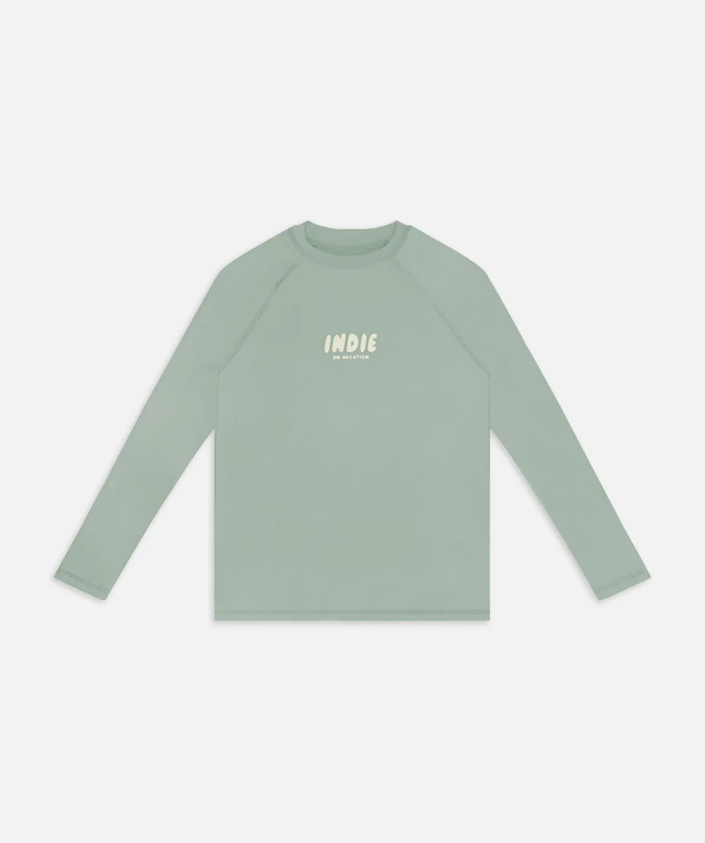 Indie Kids - The All Day L/S Rashie - Moss