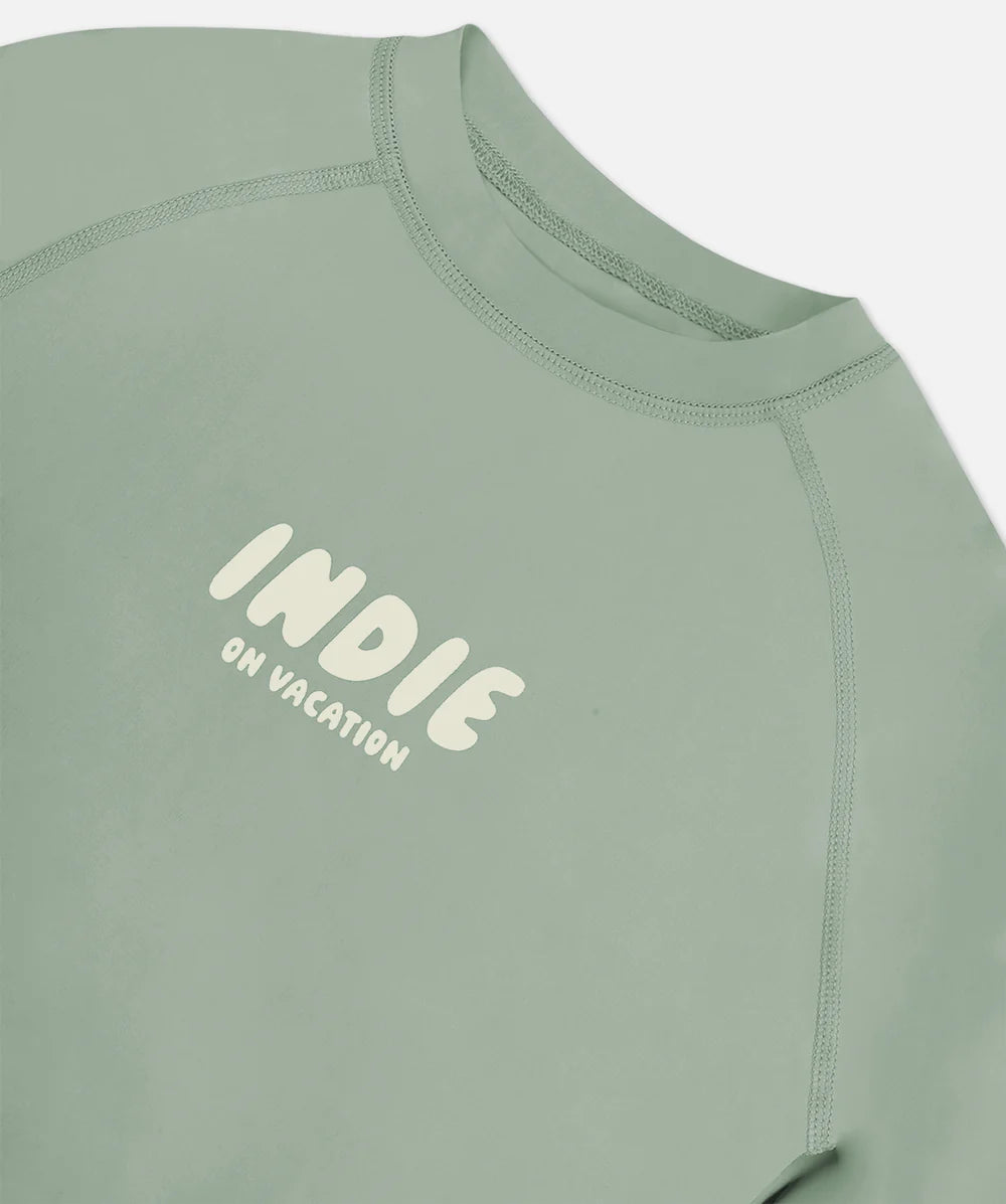 Indie Kids - The All Day L/S Rashie - Moss