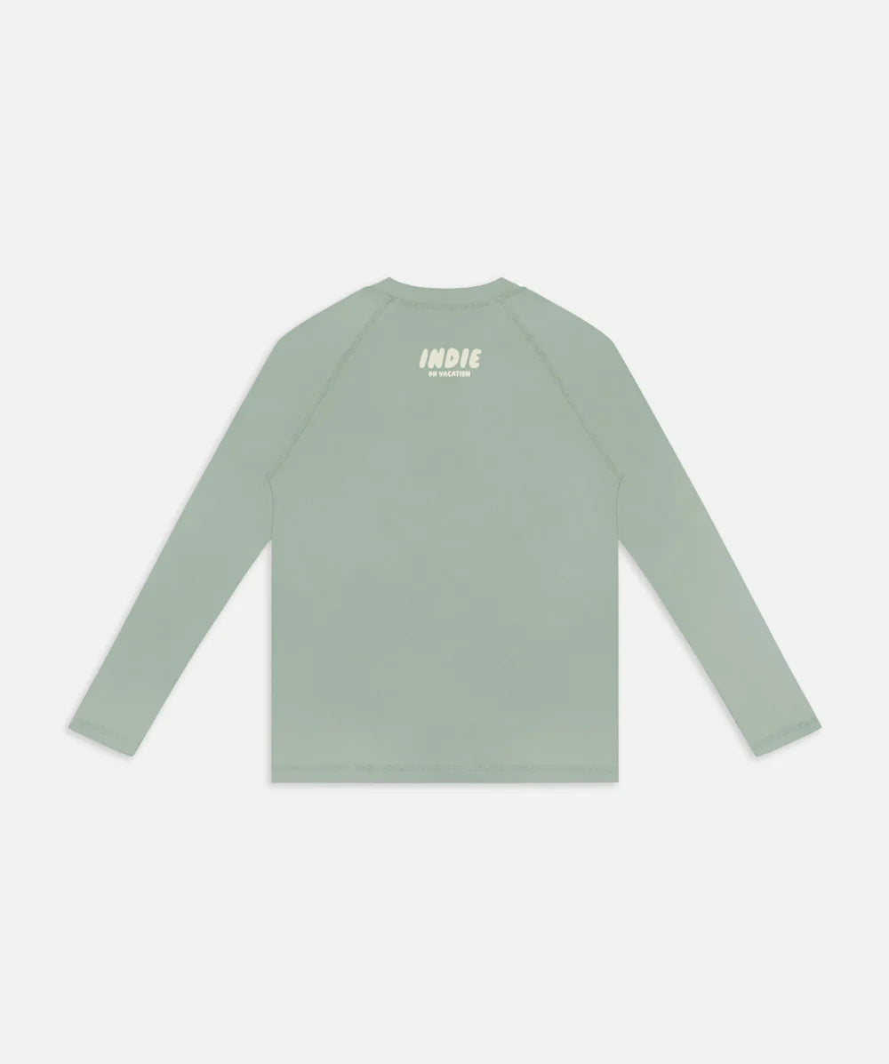 Indie Kids - The All Day L/S Rashie - Moss