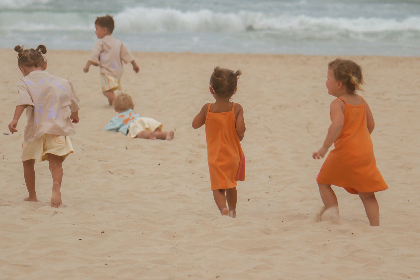 Sofia Sundress - Tangerine