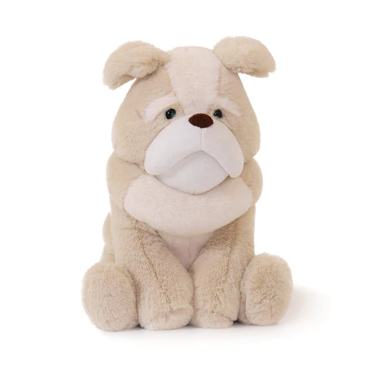 OB Designs -  Boris Bulldog Soft Toy (Vegan Angora)