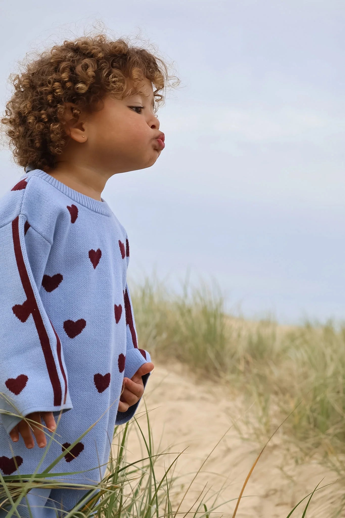 WILD HEART KNIT TOP