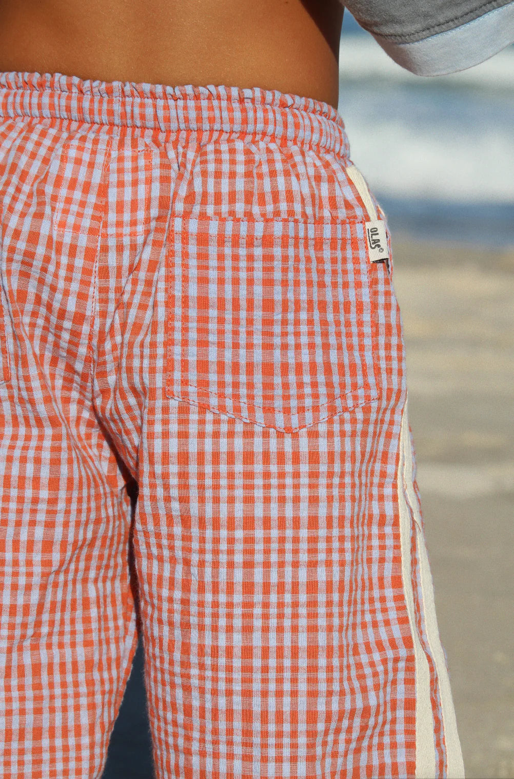 CHECK MINI PANT