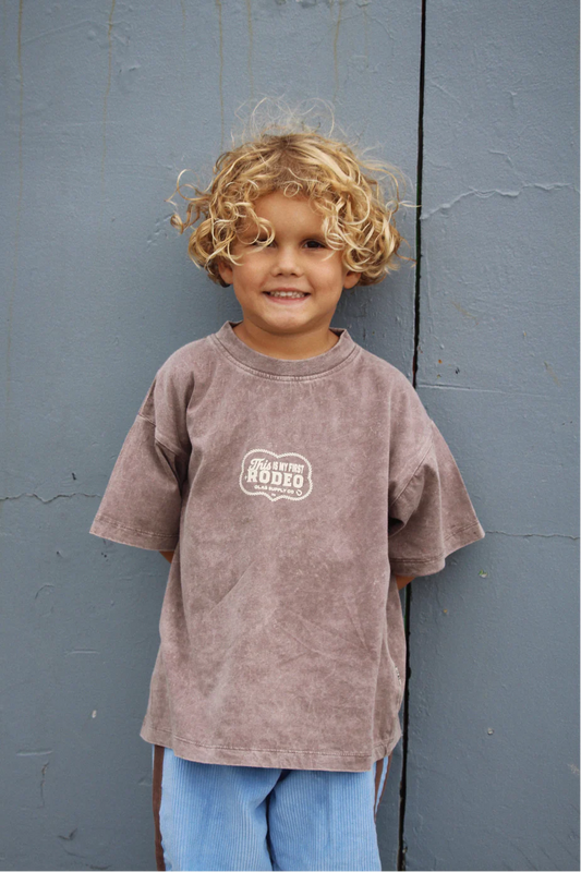 MY FIRST RODEO MINI TEE