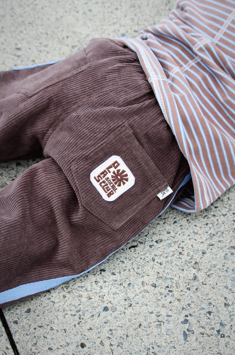 SALTBUSH MINI PANT BROWN