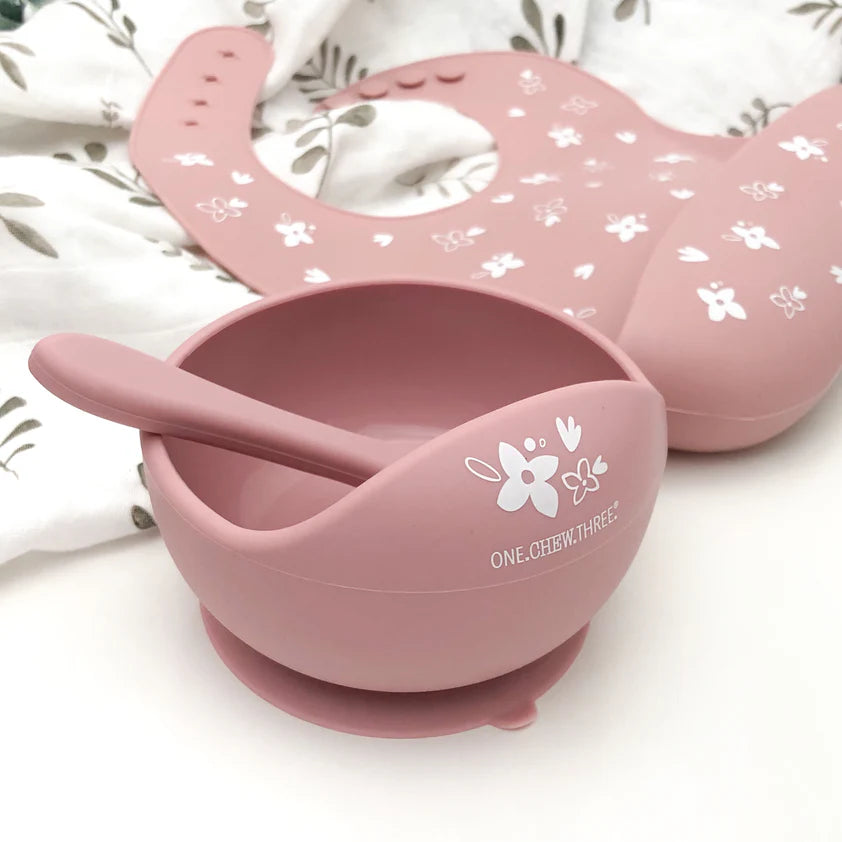 One Chew Silicone Scoop Bowl and Spoon set