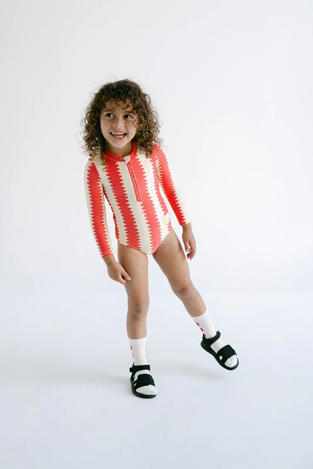 Girls Full Piece Swimsuit - Watermelon Wobble