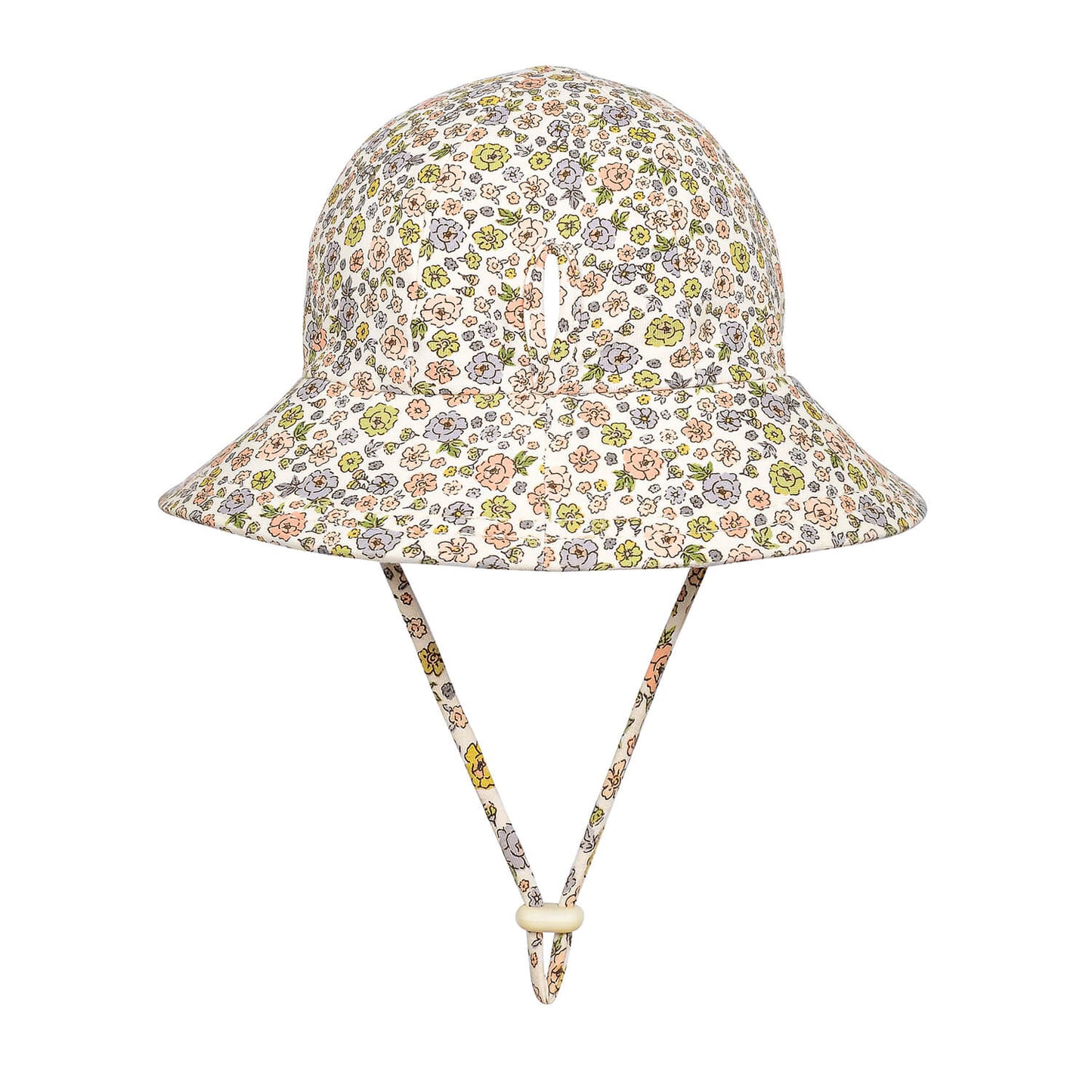 Ponytail Bucket Sun Hat Floret