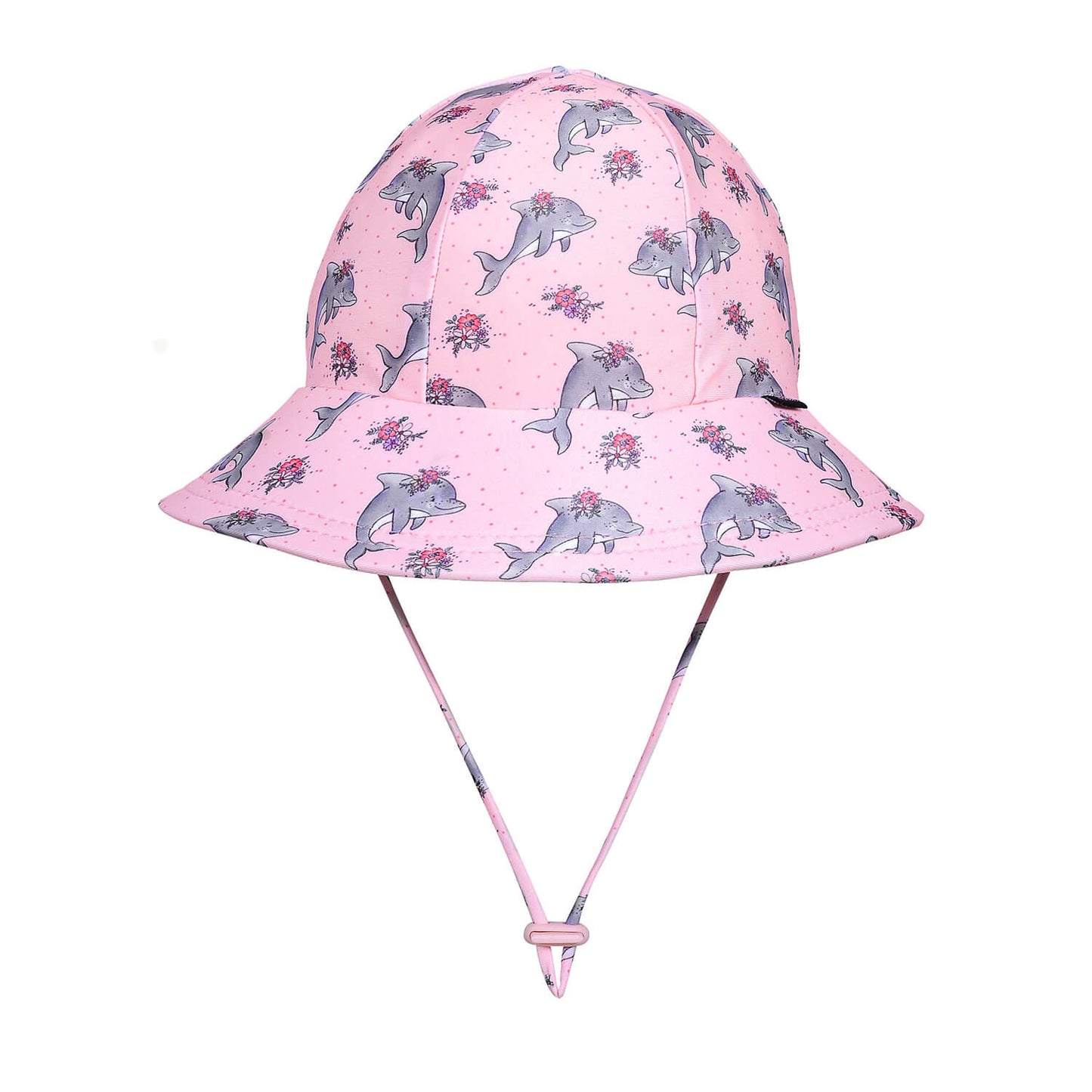 Ponytail Swim Bucket Beach Hat Dolphin