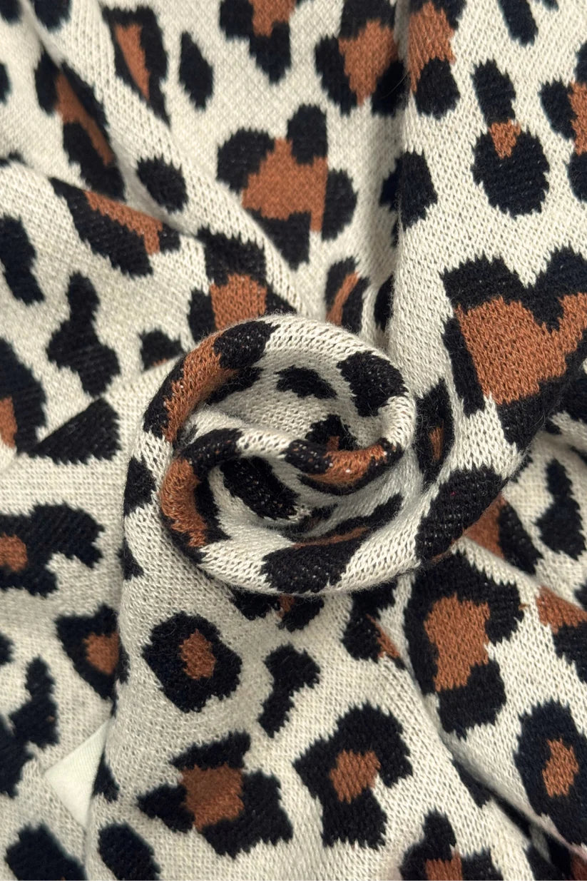 Florence Tie Dress ✿ Leopard