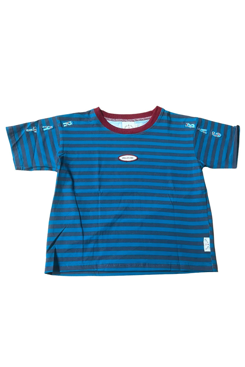 Stripe Oversized Tee ✿ Ratbag