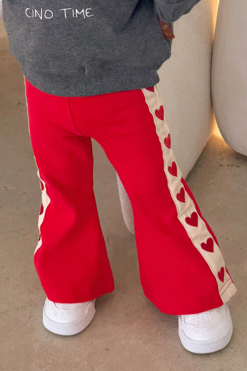 Heart Flares ✿ Fiery Red