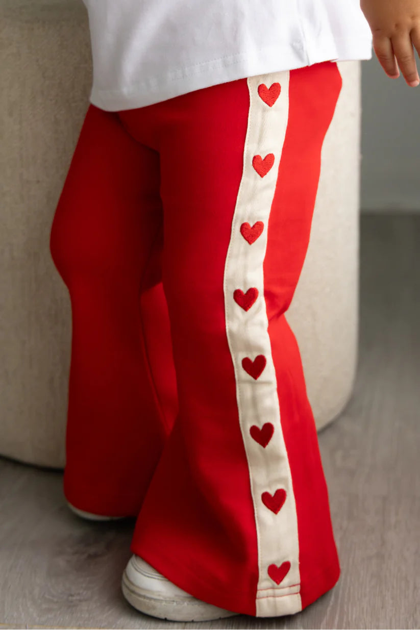 Heart Flares ✿ Fiery Red