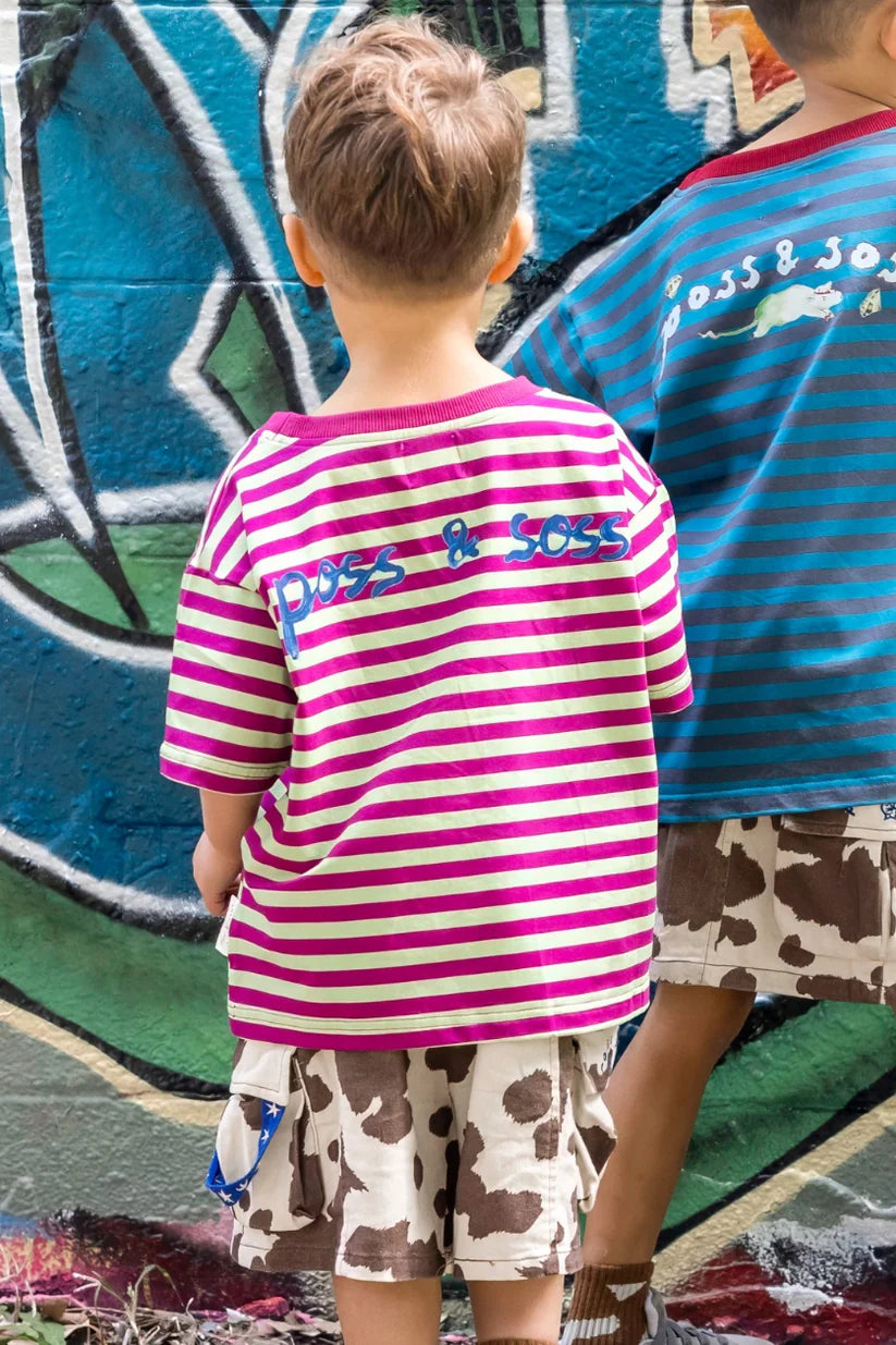Stripe Oversized Tee ✿ Silly Billy