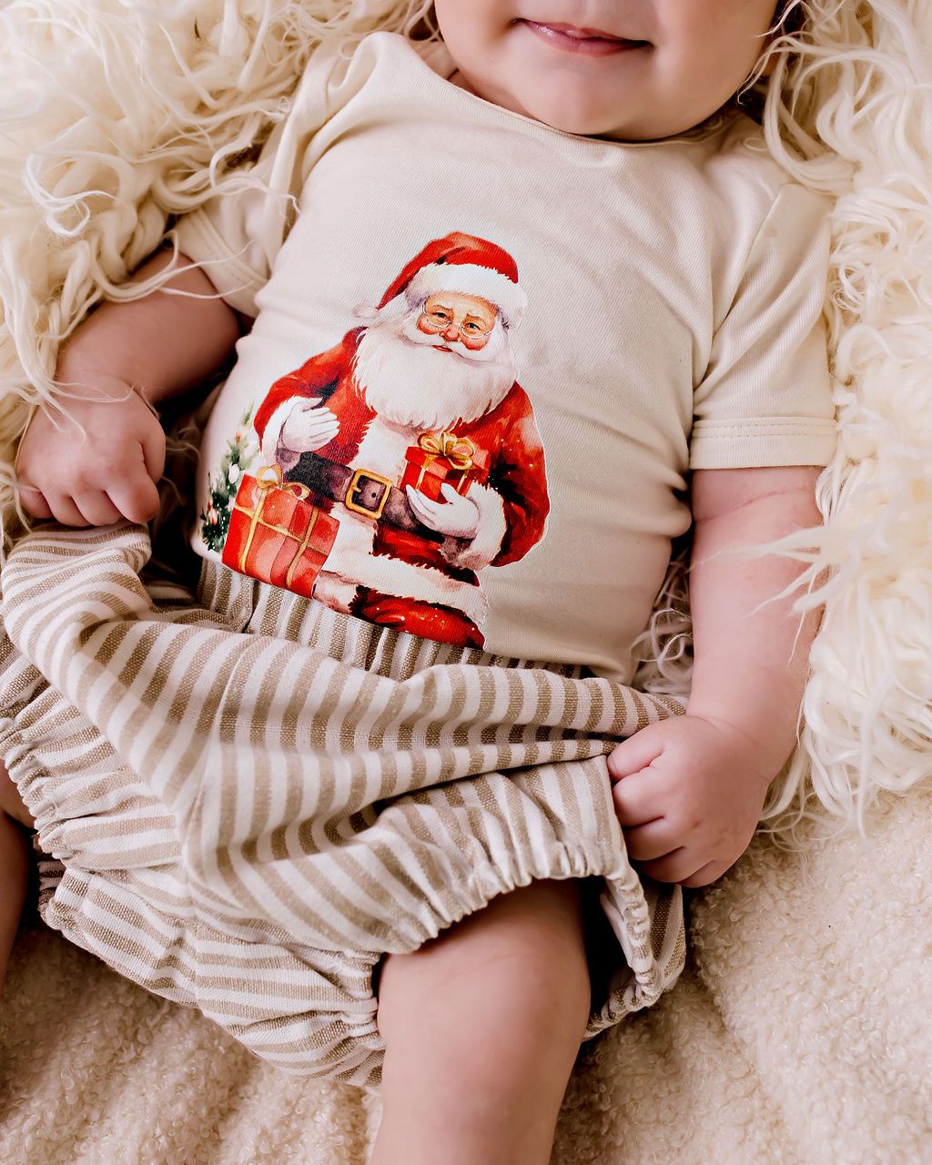 Confetti Kidz - Vintage Santa Bodysuit