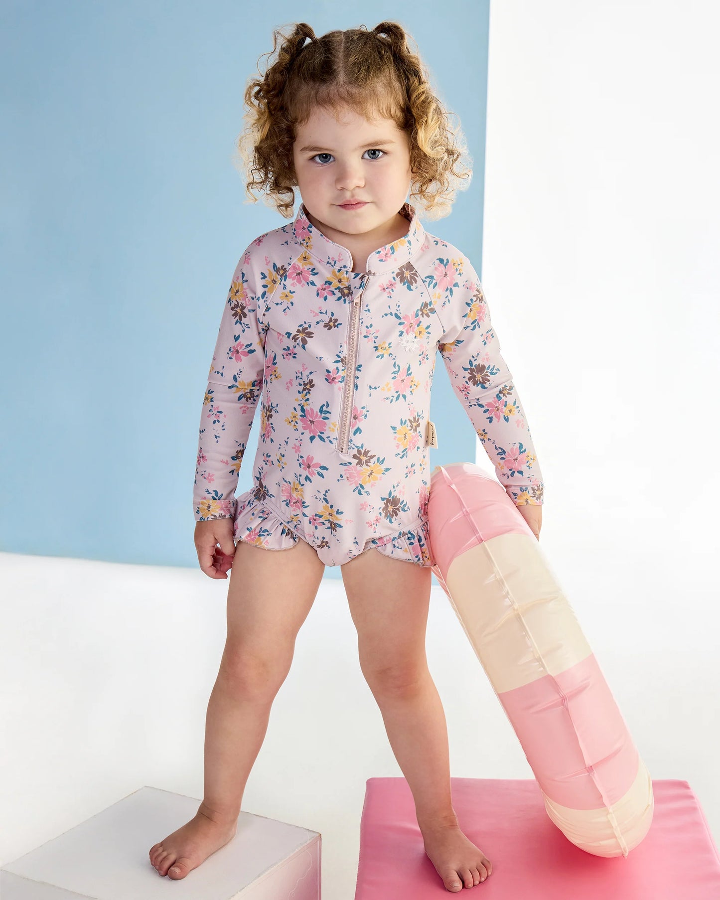 Yasmine Floral Rashie Swimsuit UPF50+