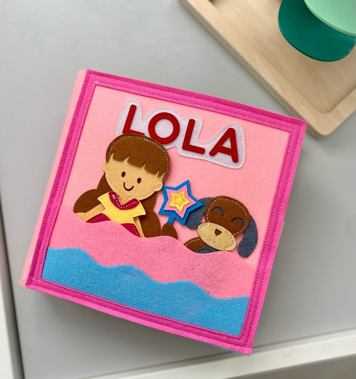 Lola Felt Busy Book | Screen-Free Activity Book for Toddlers