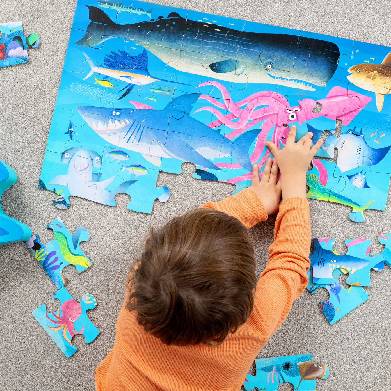 Classic Floor Puzzle 36 Pieces Assorted