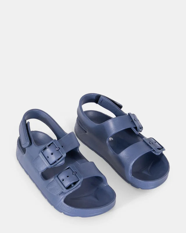 Sun Open Toe Sandal - Navy 