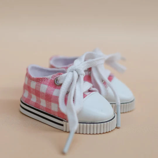 Tiny Harlow - Tiny Tootsies Gingham Casual Sneakers - Assorted