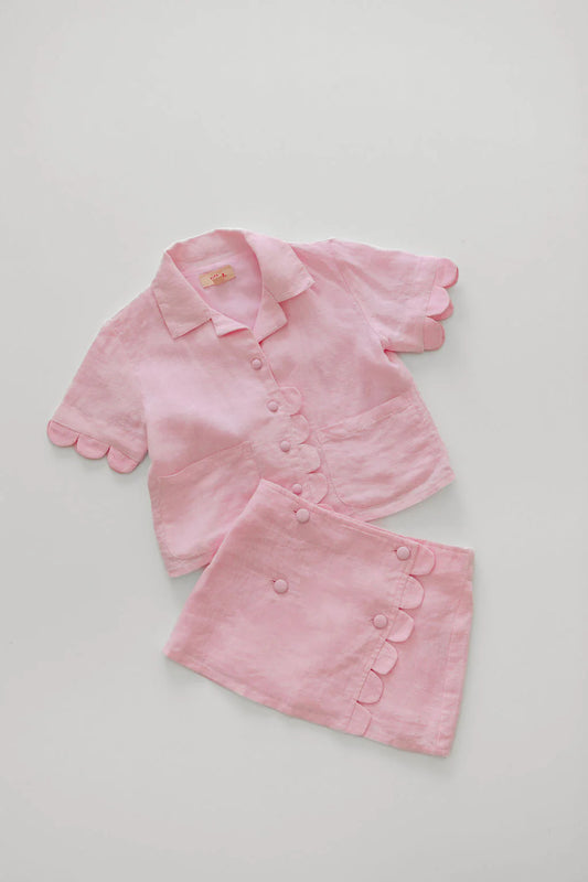 Vika - The Luna Pink Shirt