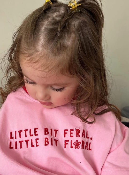 FERAL BUT FLORAL TEE