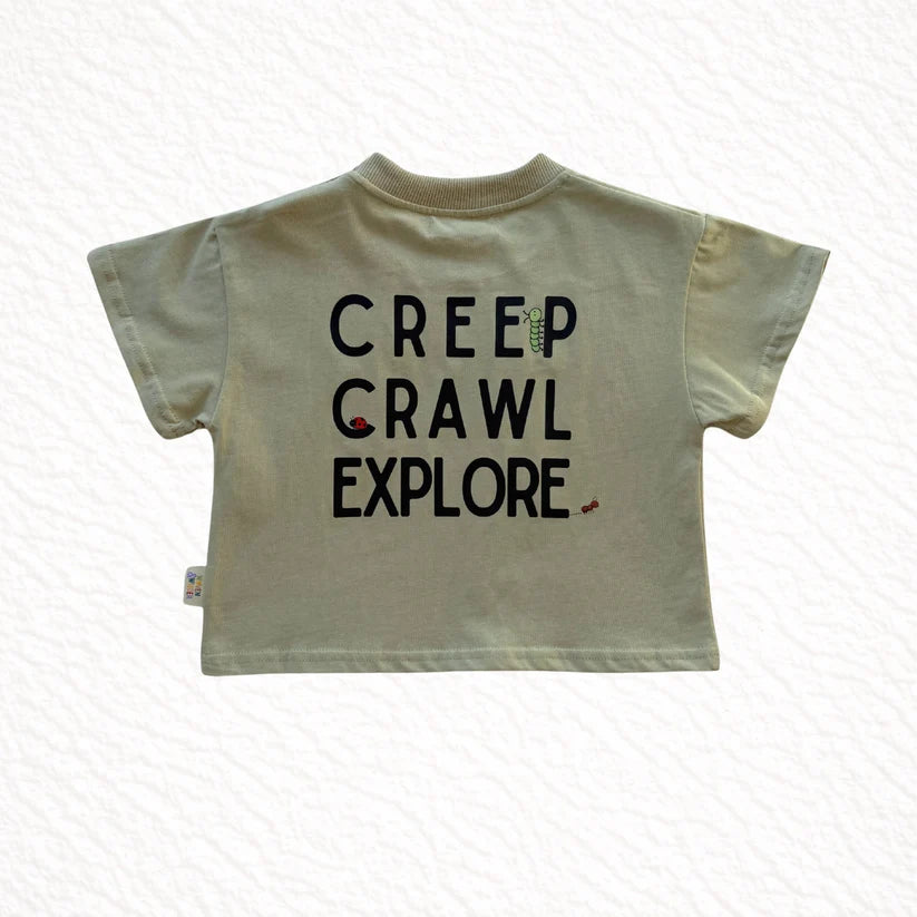 Creep, Crawl, Explore Tee - Woven & Wilder x Krystel