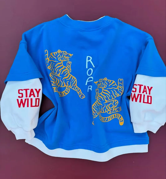 Roar L/S layer tee