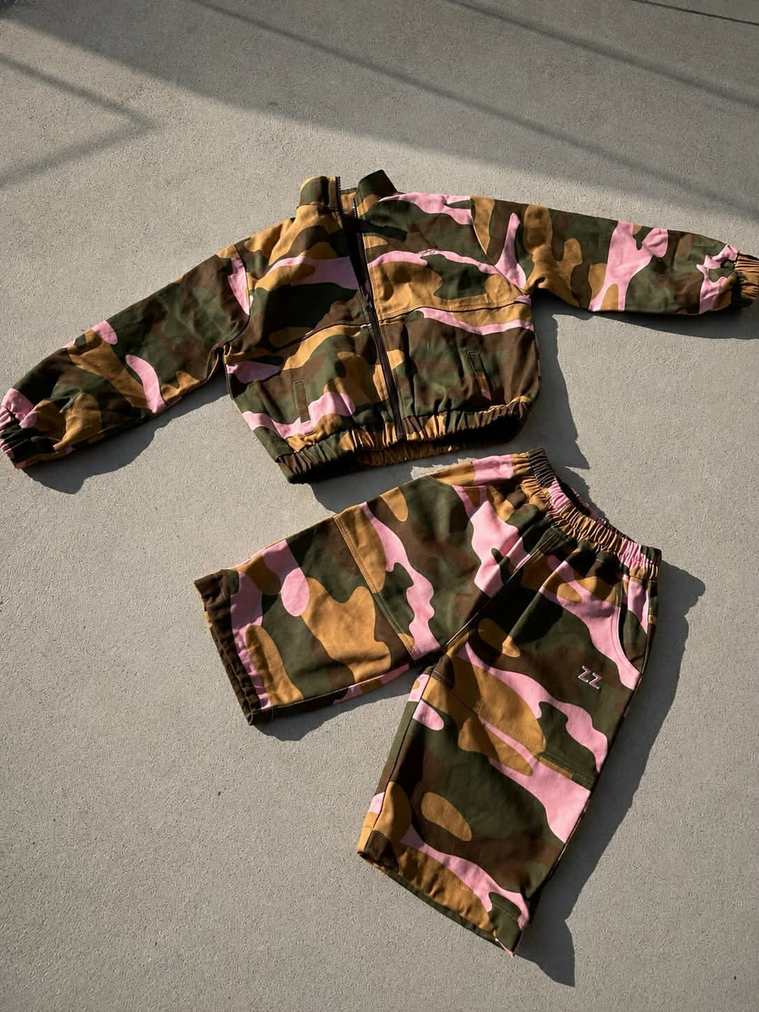 Camo Bomber jacket